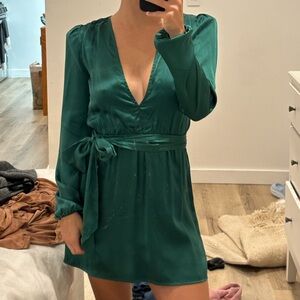 Reformation silk dress
